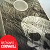 Pirate Skull Cornhole Set - 2x4 Boards (Corn Filled Bags) - Include Board Hole Lights view 2