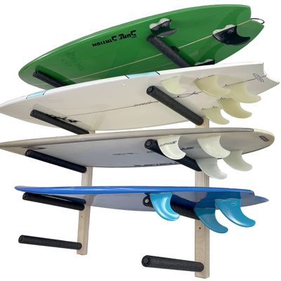 Surfboard Wall Rack - Holds 5 Boards