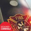Skip's Garage Fireman Badge Cornhole Set - 2x4 Boards (All Weather Bags) - Include Case + Hole + Edge + Score view 2