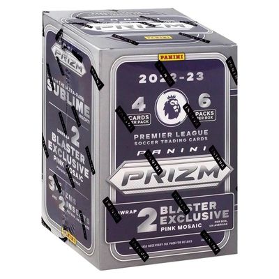 2022-23 Panini Prizm EPL Premier League Soccer (Football) Blaster Box - 24 Trading Cards Total