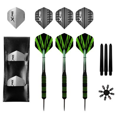 23 GRAMS RUBBERISED STEEL DART SET