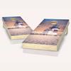 Skip's Garage Nantucket Lighthouse Cornhole Set - 2x4 Boards (All Weather Bags) - Include Hole + Edge Lights view 1
