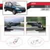 apline Compatible with Skoda Yeti (5L) 2009-2017 ACE-1 Model Car Roof Rack Cross Bar Gray Aluminium 2 Bars view 4