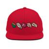 Adult Men Women Snapback Hat Embroidered Sushi view 1