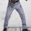 Uillui Tactical Waterproof Pants for Men Flex Stretch Work Pants Relaxed Fit Ripstop Cargo Pants for Outdoor Combat Hiking Gray view 3