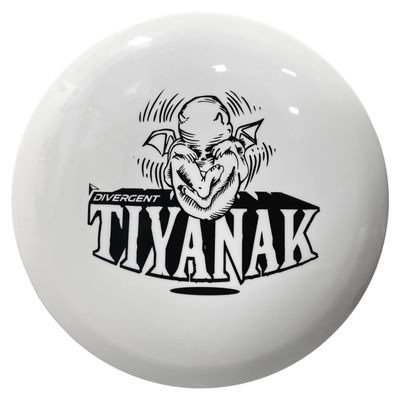 Divergent Discs | Tiyanak | Disc Golf Fairway Driver | Max Grip (White)