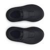 Under Armour Boys' Infant Surge 4 Alternate Closure, (002) Black/Black/Black, 6, US view 4