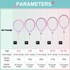 bo'weiqi 17" Kids Tennis Racket for Aged 2-4, Lightweight Toddler Tennis Racket for Outdoor/Indoor Sports Including 1 Tennis Racket,1 Non-Slip Grip and 1 Shoulder Strap Bag Easy Carry(Pink) view 2