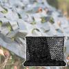 Camouflage Netting black,double Camo Netting,military hunting camouflage net,sunscreen/shade net,privacy screen,oxford fabric, waterproof, breathable,Camouflage Netting,Black-1.5x1m(4.9*3.3ft) view 1