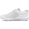 Under Armour Women's Charged Assert 10, (110) White/White/Sonic Yellow, 7, US view 1