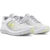 Under Armour Women's Charged Assert 10, (110) White/White/Sonic Yellow, 7, US view 2