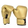 Children Boxing Gloves, One Pair Kids Sandbag Punching Punching Sparring Training Mitts Gloves (Gold) view 3