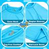 Boys Rash Guard Swim Shirt Short Sleeve, 2 Pack Blue and Navy Blue UPF 50+ Sun Protection Quick Dry Slim Fit Fishing Surf Shirt Cool Beach Clothes for Toddler Youth Kids Size 2T view 4