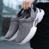 Zonkacen Man Adjustable Heel Strap Anti Skid Air Mesh Outdoor Sandals for Summer Swimming Pool Surfing Fishing Home Room Workout Holiday Gray 8.5 Men view 3