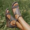 Black Wedges For Women Dressy Closed Toe Womens Topic Espadrille Sandal Shoes Black Nubuck view 3