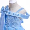 bebeone Girls Flower Dress Kids Formal Pageant Party Wedding Dresses (Sky Blue-110) view 4