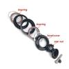1-1/8" 44mm Bike Headset, Threadless Sealed Bearings Mountain Bike Headsets Accessory Black (Color : Black, Size : 34-34mm) view 2