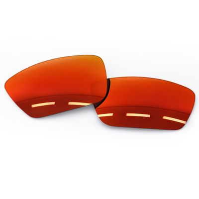 Forobb 1.6MM Polarized Replacement Lenses Compatible with Costa Del Mar Bloke 06S9045 Sunglasses - Torch Red - Polycarbonate Polarized