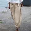 ZYXTIM Women's Casual Harem Trousers Wide Leg Loose Baggy Casual Boho Floral Print Hawaii Hippie Summer Lounge Jeans Pants view 2