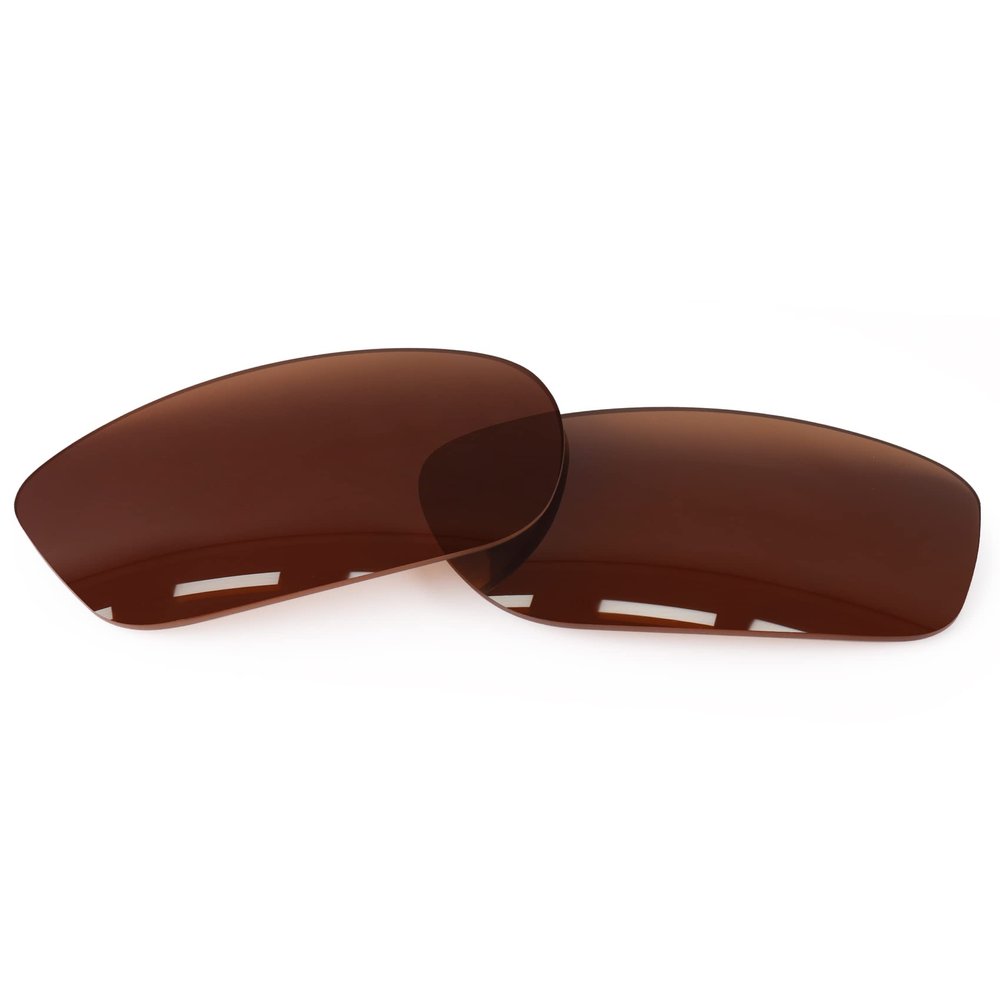 Forobb 1.6MM Polarized Replacement Lenses Compatible with Costa Del Mar Reefton Sunglasses - Dark Brown - Polycarbonate Polarized