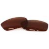 Forobb 1.6MM Polarized Replacement Lenses Compatible with Costa Del Mar Reefton Sunglasses - Dark Brown - Polycarbonate Polarized view 1