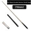 DFT Solid Wood Black Tail Small Head Double Rod, 7 Double-Section Rod Patterns are Optional, The Total Length is 57 inches, The ash Wood forelimb 10MM Rod Head(Color:BB,Size:) view 2