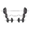 GOLINPEILO Adjustable Barbell and Dumbbell Set, Weights Set, Dumb Bells Weights Set for Home Gym, Barbells Weights for Exercises, Dumbbells Weights Set with Connector (Q-Weight-198.4 lb) view 3