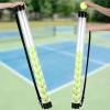 Lenwen 2 Pack Tennis Ball Tube Pickup, Fits 15 Tennis Ball with Shoulder Strap, Lightweight Collector Holder Picker Grabber Retriever Tube Carrier for Players, Coaches & Instructors(Clear) view 3
