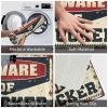 Abipuir Man Cave Decorations Beware of Trucker Doormat Doormat Rug Mat in House (Size : 65X90CM) view 3