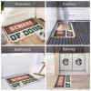 Abipuir Man Cave Decorations Beware of Doug Rug Doormat Rug Mat in House (Size : 65X90CM) view 2