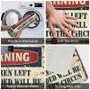 Abipuir Man Cave Decorations Warning Children Left Unattended Will Be Sold to Circus Rug Doormat Rug Mat in House (Size : 65X90CM) view 4