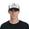 Funny Baseball Caps for Men I Love Frogs Trucker Hats Life is Good Hat view 1