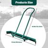 AIWFL 4.3FT Aluminium Alloy Sport Tennis Court Squeegee with Wheels, Tennis Court Rain Shuttle with Additional 2 EVA Foam Blade, Professional Squeegees Floor Water Remover Squeegee Broom, Green view 4
