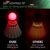 LED Badminton Shuttlecocks, Badminton Birdies 4pcs - Lighting Glow in The Dark Night view 3