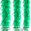 Larryhot Green Tukey Boa Feathers - 45g 2 Yards Boas for Party Bulk,Mardi Gras,Wedding,Centerpieces,Concert,Carnival and Home Decoration(45g-Green) view 4