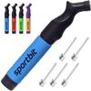 SPORTBIT Exercise Ball Pump  Hand Pump for Yoga Balls, Pilates & Stability Balls  Push & Pull Inflating System  Fitness Ball Air Pump with 5 Needles for Sports Balls view 1