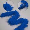 Larryhot Royal Blue Feathers Boa - 45g 2 Yards Boas for Adults,Wedding Centerpieces,Concert,Christmas Tree and Party Home Decoration(45g-RoyalBlue) view 3