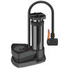 Bike Pump with Gauge Portable 160PSI Bicycle Pump Bike Pump 7 inch Bicycle Hand Pump Mini Bike Tire Pump Universal Floor Bike Pump for car, Motorcycle and Bike Black view 1