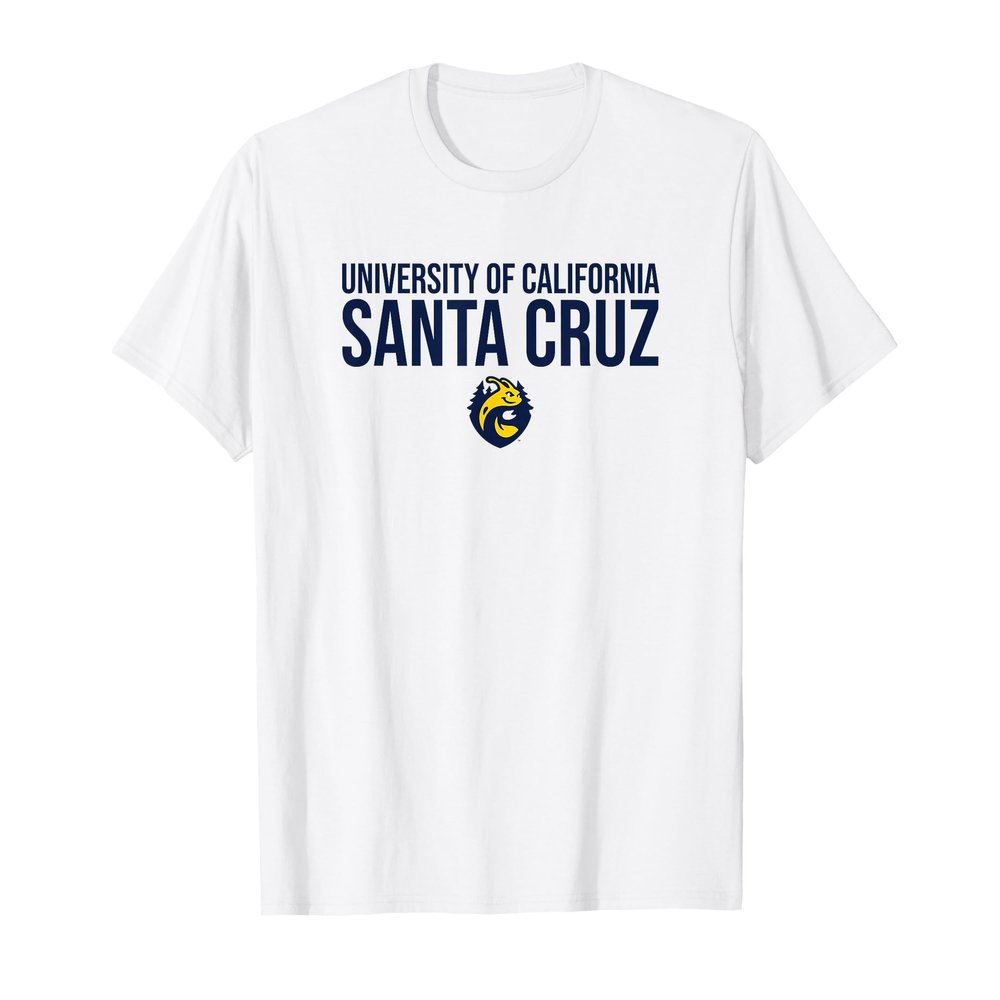 UC Santa Cruz UCSC Banana Slugs Stacked T-Shirt