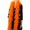 Larryhot Orange Boa Feathers for Party - 45g 2 Yards Feather Boas for Adults,Wedding,Concert,Christmas Tree and Party Home Decoration(45g-Orange) view 1