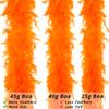 Larryhot Orange Boa Feathers for Party - 45g 2 Yards Feather Boas for Adults,Wedding,Concert,Christmas Tree and Party Home Decoration(45g-Orange) view 4