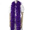 Larryhot Purple Chandelle Boa Feathers - 45g 2 Yards Boas for Adults,Mardi Gras,Wedding,Centerpieces,Concert,Carnival and Home Decoration(45g-Purple) view 1