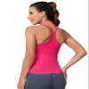 MathCat Workout Tank Tops for Women with Built in Bra, Sleeveless Gym Tops Seamless Racerback Athletic Yoga Shirts view 2