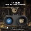 3D Night Vision Binoculars Goggles 1080P HD Head Mount Infrared Night Vision Night Vision Night Fishing Exploration Hiking for Outdoor Exploration Camping Telescope view 3