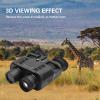 3D Night Vision Binoculars Goggles 1080P HD Head Mount Infrared Night Vision Night Vision Night Fishing Exploration Hiking for Outdoor Exploration Camping Telescope view 4