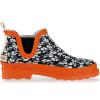 Regatta Women's Wellington Boots Rain Shoe, Parsley Black Orange, 5 view 4