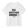 Baby Boys T Shirts Tops Big Brother Loading Tees Clothes Outfit Promoted AnnouncementGift (Big Brother Loading 2-White, 18-24 Months) view 1