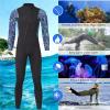 Mens 3mm Wetsuit Full Body Diving Suit Front Zip Wetsuit for Diving Snorkeling Surfing Swimming view 4
