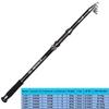 OSCCAR 2.1M 2.4M 2.7M 3.0M 3.6M Fishing Fish Black Fishing Rod M Power High Carbon Spinning Fishing Stick Sea Rod (Color : 2.4 m) view 2