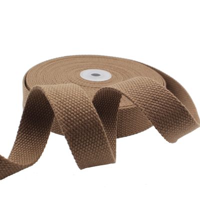 Dortrue Heavy Cotton Webbing 1 Inch Wide 10 Yard for Webbing Bag Handles, Bag Strap,Tote Bag WebbingCloth Belt,Making Outdoor Supplies